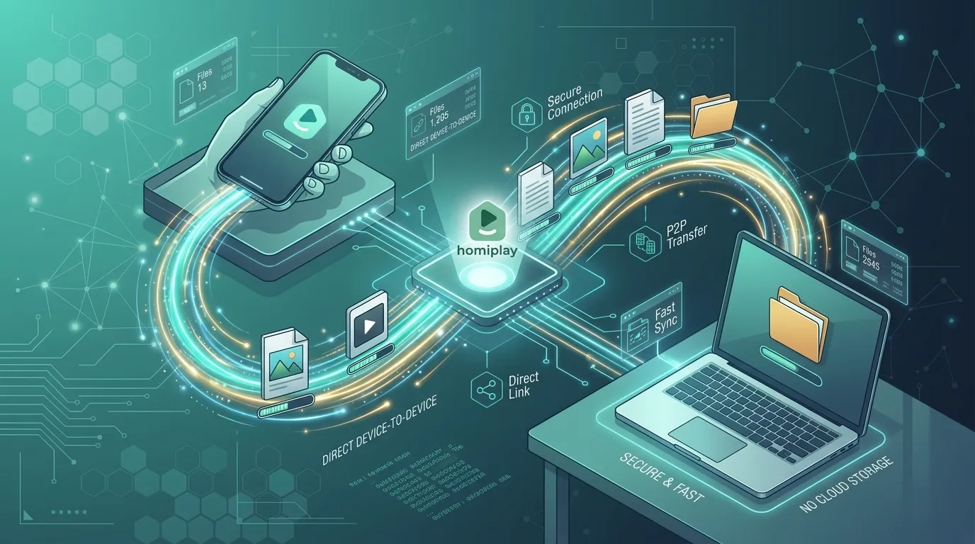 Forgot your cable? Bridge your phone and PC data in a second use case cover image